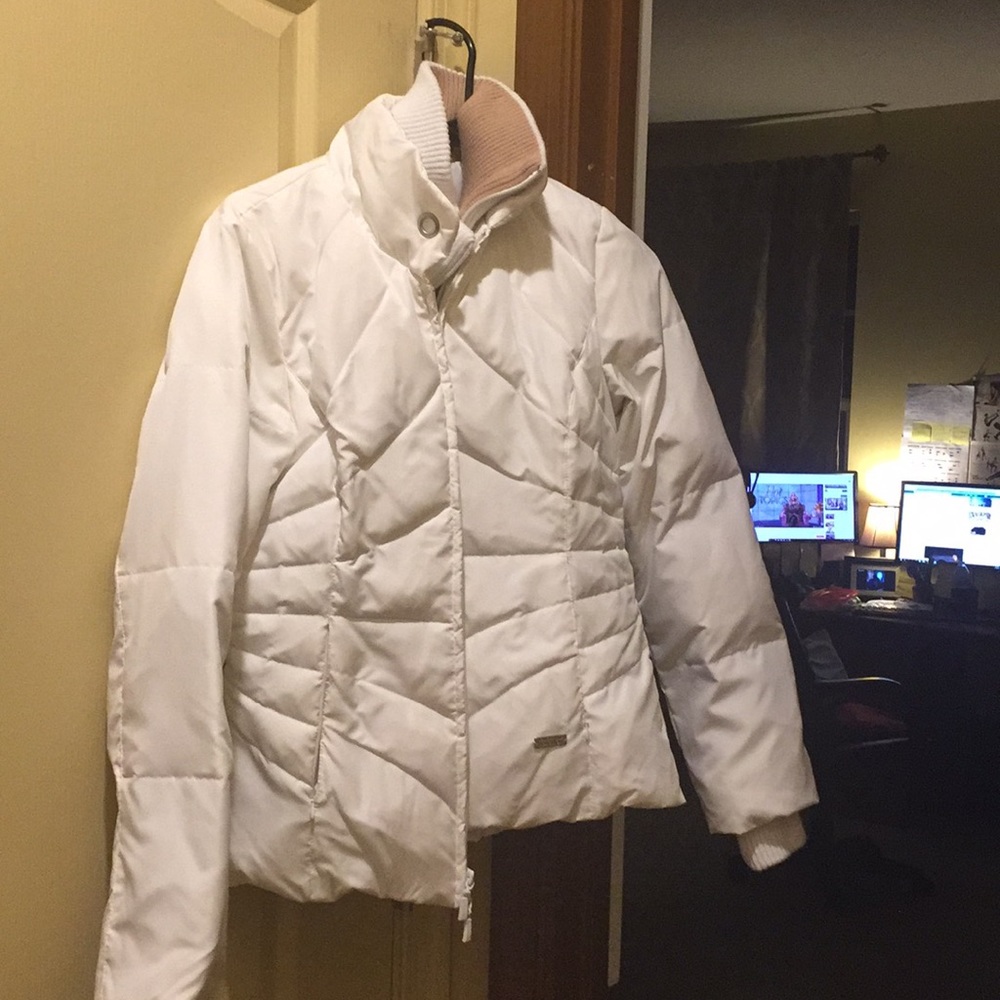 Used White Kenneth Cole Coat